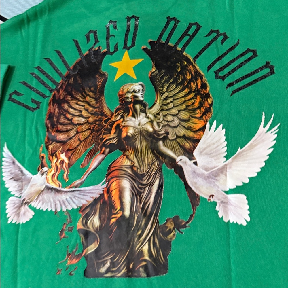 Civilized
Civilized Mens Lowless Oversized Redemption CrewNeck Color Mint - Picture 10 of 14